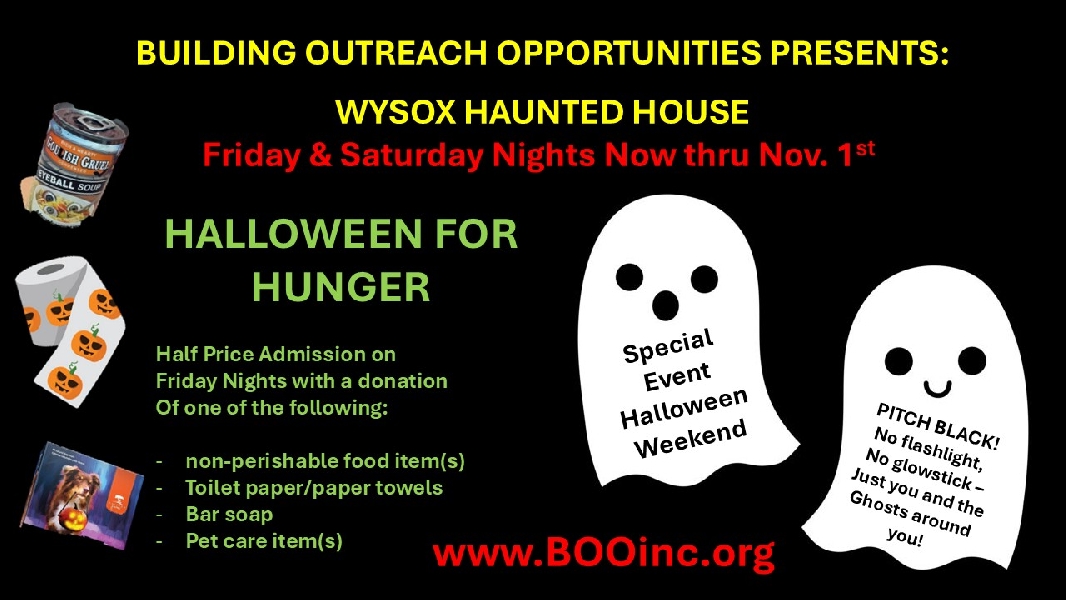 Halloween for Hunger Campaign information